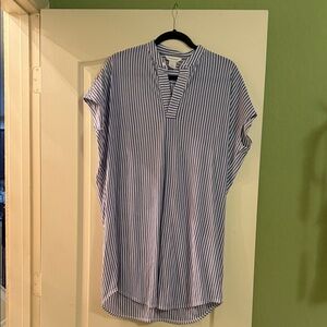 Blue Striped Men's Shirt